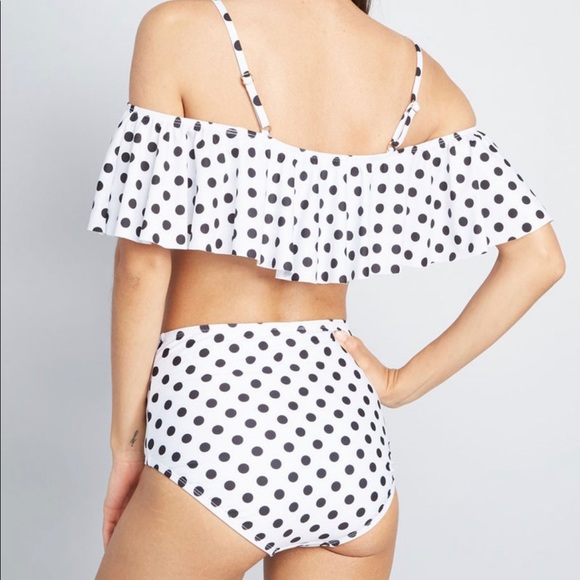 ModCloth Madison Highwaisted Bikini Bottom - Picture 2 of 3